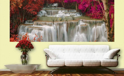Dimex Rain Forest Wall Mural 375x150cm 5 Panels Ambiance | Yourdecoration.com
