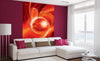 Dimex Red Abstract Wall Mural 150x250cm 2 Panels Ambiance | Yourdecoration.com