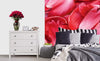 Dimex Red Petals Wall Mural 225x250cm 3 Panels Ambiance | Yourdecoration.com