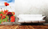 Dimex Red Poppies Wall Mural 150x250cm 2 Panels Ambiance | Yourdecoration.com
