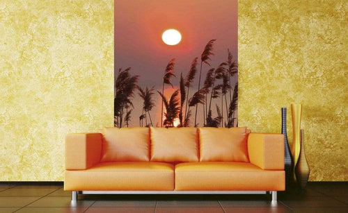 Dimex Reed Wall Mural 150x250cm 2 Panels Ambiance | Yourdecoration.com