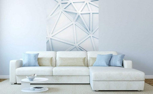 Dimex Relief Pattern Wall Mural 150x250cm 2 Panels Ambiance | Yourdecoration.com