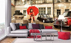 Dimex Retro Wall Mural 375x250cm 5 Panels Ambiance | Yourdecoration.com
