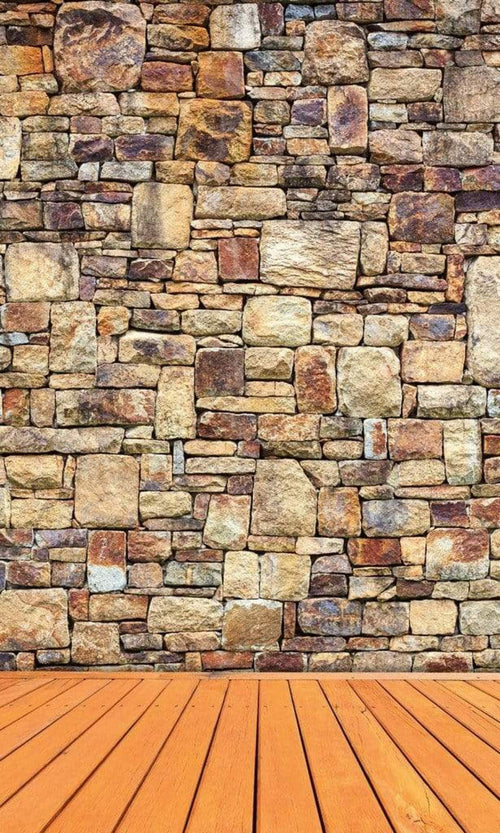 Dimex Rock Wall Wall Mural 150x250cm 2 Panels | Yourdecoration.com