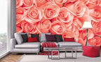 Dimex Roses Wall Mural 375x250cm 5 Panels Ambiance | Yourdecoration.com