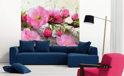 Dimex Sakura Wall Mural 225x250cm 3 Panels Ambiance | Yourdecoration.com