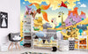 Dimex Savanna Animals Wall Mural 375x250cm 5 Panels Ambiance | Yourdecoration.com