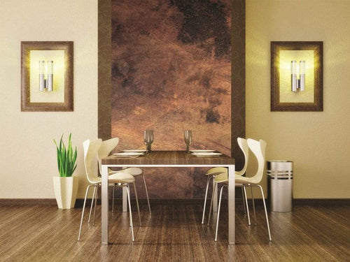 Dimex Scratched Copper Wall Mural 150x250cm 2 Panels Ambiance | Yourdecoration.com
