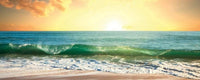 Dimex Sea Sunset Wall Mural 375x150cm 5 Panels | Yourdecoration.com