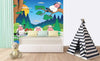 Dimex Sheep in Forest Wall Mural 225x250cm 3 Panels Ambiance | Yourdecoration.com