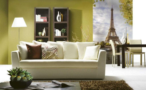 Dimex Siene in Paris Wall Mural 150x250cm 2 Panels Ambiance | Yourdecoration.com