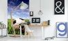 Dimex Soccer Ball Wall Mural 150x250cm 2 Panels Ambiance | Yourdecoration.com