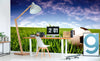Dimex Soccer Ball Wall Mural 375x250cm 5 Panels Ambiance | Yourdecoration.com