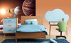Dimex Solar System Wall Mural 225x250cm 3 Panels Ambiance | Yourdecoration.com