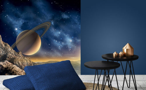 Dimex Spacescape Wall Mural 225x250cm 3 Panels Ambiance | Yourdecoration.com