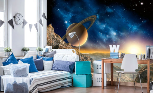 Dimex Spacescape Wall Mural 375x250cm 5 Panels Ambiance | Yourdecoration.com