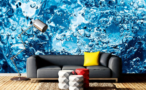 Dimex Sparkling Water Wall Mural 375x250cm 5 Panels Ambiance | Yourdecoration.com