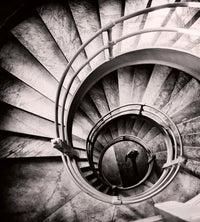 Dimex Spiral Stairs Wall Mural 225x250cm 3 Panels | Yourdecoration.com
