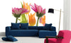 Dimex Spring Flowers Wall Mural 225x250cm 3 Panels Ambiance | Yourdecoration.com