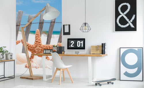 Dimex Starfish Wall Mural 150x250cm 2 Panels Ambiance | Yourdecoration.com