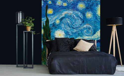 Dimex Starry Night Wall Mural 225x250cm 3 Panels Ambiance | Yourdecoration.com