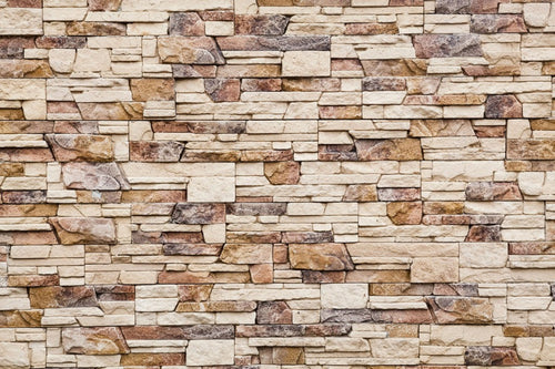 Dimex Stone Wall Wall Mural 375x250cm 5 Panels | Yourdecoration.com
