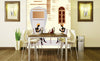 Dimex Street Cafe Wall Mural 225x250cm 3 Panels Ambiance | Yourdecoration.com