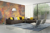 Dimex Sunflower Abstract Wall Mural 375x250cm 5 Panels Ambiance | Yourdecoration.com
