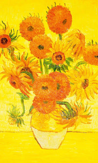 Dimex Sunflowers 2 Wall Mural 150x250cm 2 Panels | Yourdecoration.com