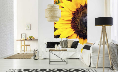 Dimex Sunflowers Wall Mural 150x250cm 2 Panels Ambiance | Yourdecoration.com