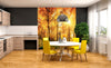 Dimex Sunny Forest Wall Mural 225x250cm 3 Panels Ambiance | Yourdecoration.com