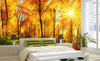 Dimex Sunny Forest Wall Mural 375x250cm 5 Panels Ambiance | Yourdecoration.com