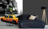 Dimex Taxi Wall Mural 225x250cm 3 Panels Ambiance | Yourdecoration.com