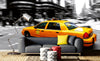 Dimex Taxi Wall Mural 375x250cm 5 Panels Ambiance | Yourdecoration.com