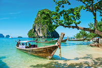 Dimex Thailand Boat Wall Mural 375x250cm 5 Panels | Yourdecoration.com