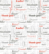 Dimex Thank You Wall Mural 225x250cm 3 Panels | Yourdecoration.com