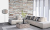 Dimex Travertine Wall Mural 225x250cm 3 Panels Ambiance | Yourdecoration.com