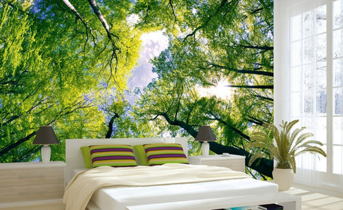 Dimex Trees Wall Mural 375x250cm 5 Panels Ambiance | Yourdecoration.com