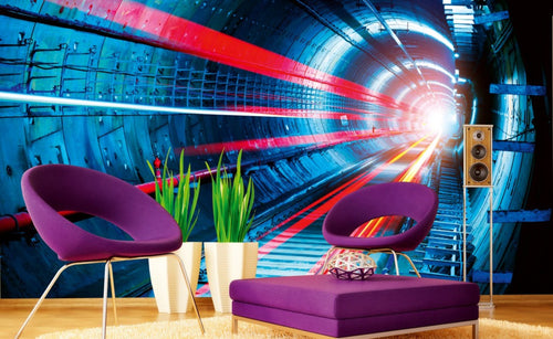 Dimex Tunnel Wall Mural 375x250cm 5 Panels Ambiance | Yourdecoration.com
