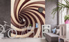 Dimex Twisted Tunel Wall Mural 225x250cm 3 Panels Ambiance | Yourdecoration.com