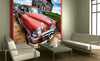 Dimex Veteran Car Wall Mural 375x250cm 5 Panels Ambiance | Yourdecoration.com