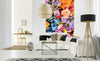 Dimex Vintage Flowers Wall Mural 150x250cm 2 Panels Ambiance | Yourdecoration.com
