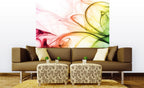 Dimex Warm Smoke Wall Mural 225x250cm 3 Panels Ambiance | Yourdecoration.com