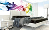 Dimex Warm Smoke Wall Mural 375x150cm 5 Panels Ambiance | Yourdecoration.com
