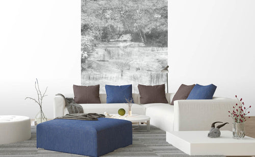 Dimex Waterfall Abstract I Wall Mural 150x250cm 2 Panels Ambiance | Yourdecoration.com