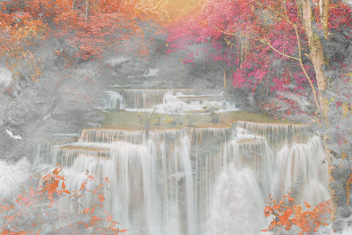Dimex Waterfall Abstract II Wall Mural 375x250cm 5 Panels | Yourdecoration.com
