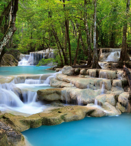 Dimex Waterfall Wall Mural 225x250cm 3 Panels | Yourdecoration.com