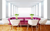 Dimex White Corridor Wall Mural 375x250cm 5 Panels Ambiance | Yourdecoration.com
