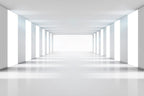 Dimex White Corridor Wall Mural 375x250cm 5 Panels | Yourdecoration.com