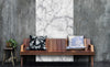 Dimex White Marble Wall Mural 150x250cm 2 Panels Ambiance | Yourdecoration.com